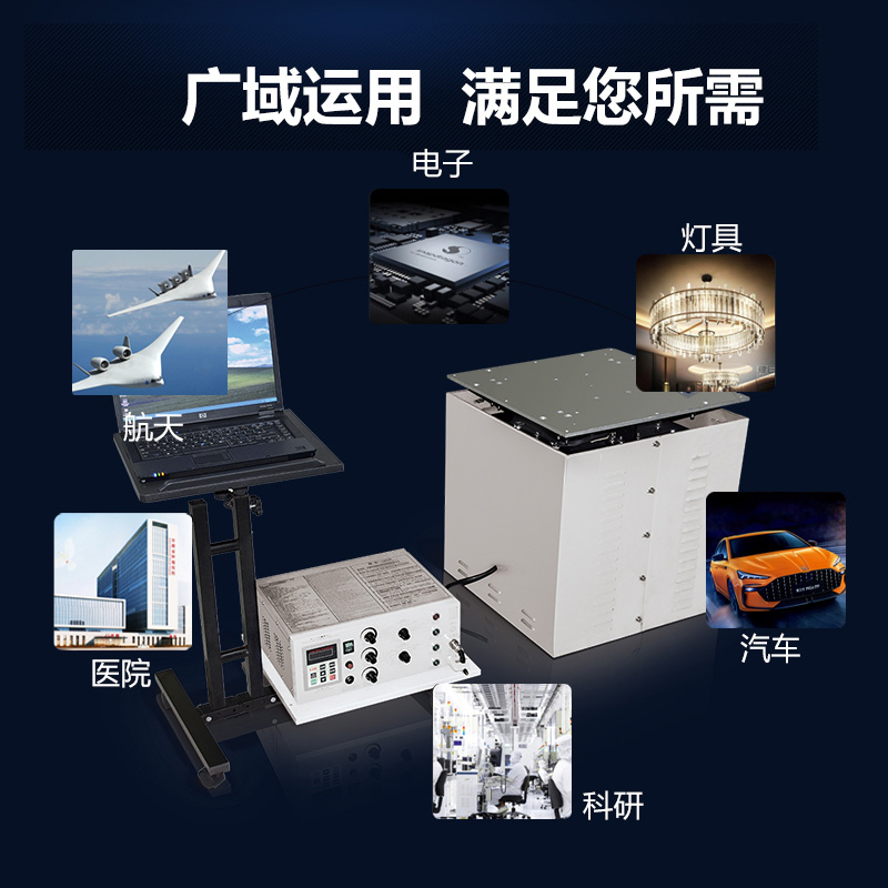 電磁式震動台