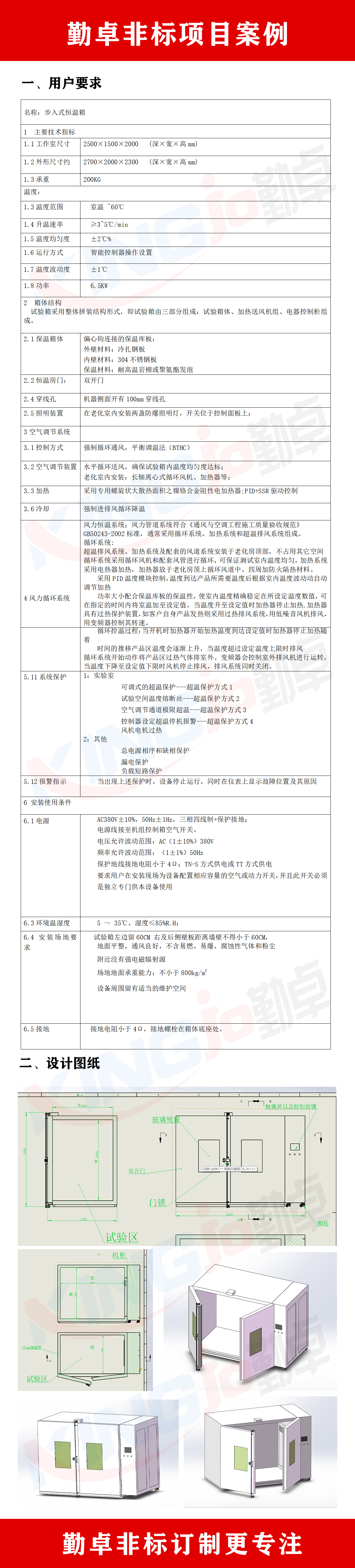 步入式恒溫恒濕試驗室